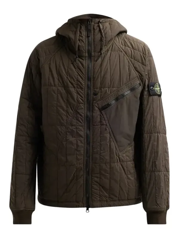 Men's Capospalla Quilted Nylon Hooded Jacket Men's Capospalla Quilted Nylon Hooded Jacket