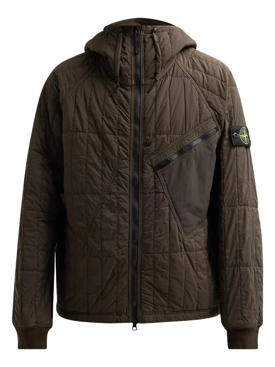 Men's Capospalla Quilted Nylon Hooded Jacket Men's Capospalla Quilted Nylon Hooded Jacket