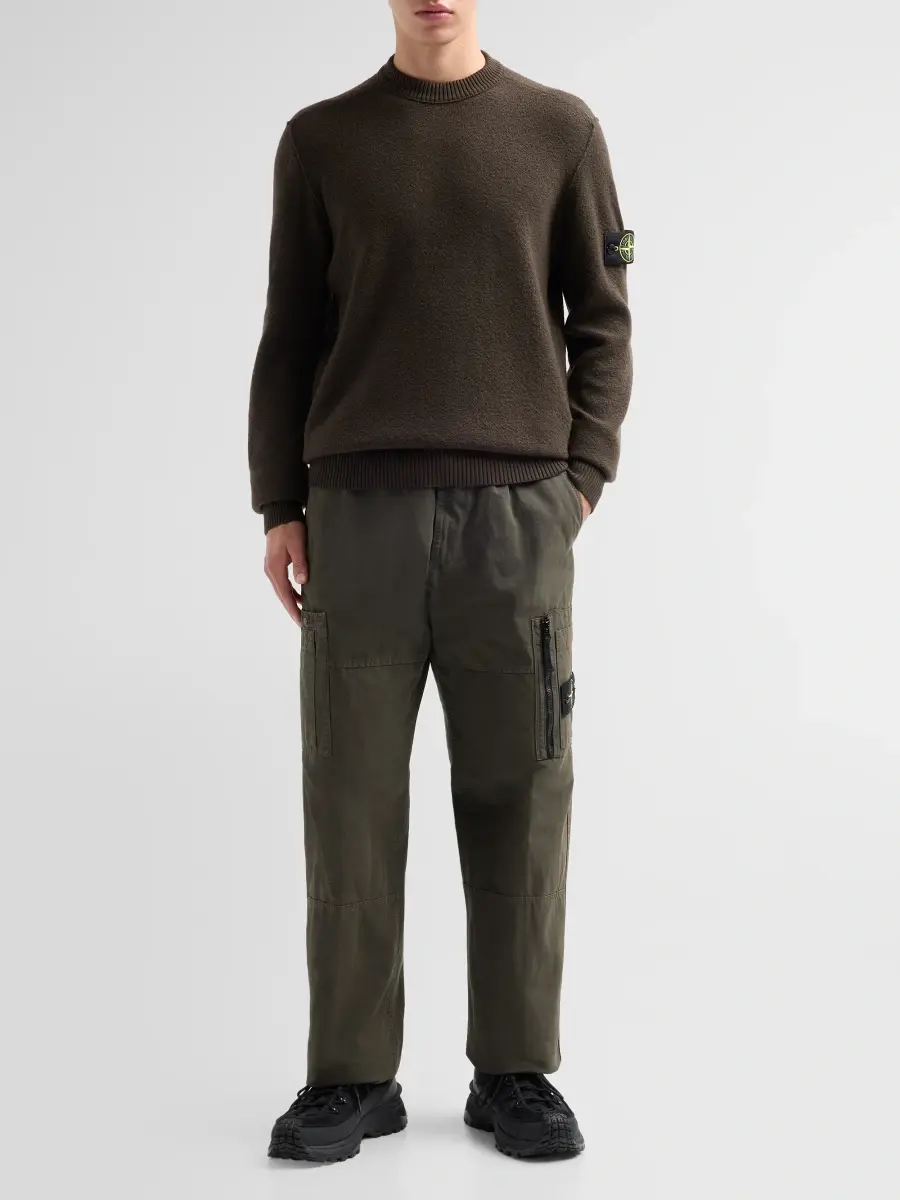 Stone Island Men's Cotton Cargo Pants | Thumbnail 2