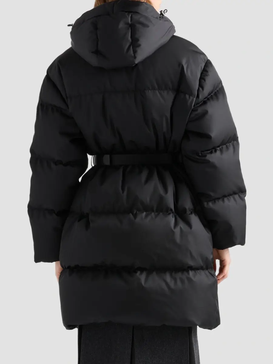 Prada Women's Nylon Down Coat | Thumbnail 4 Prada Women's Nylon Down Coat | Thumbnail 4