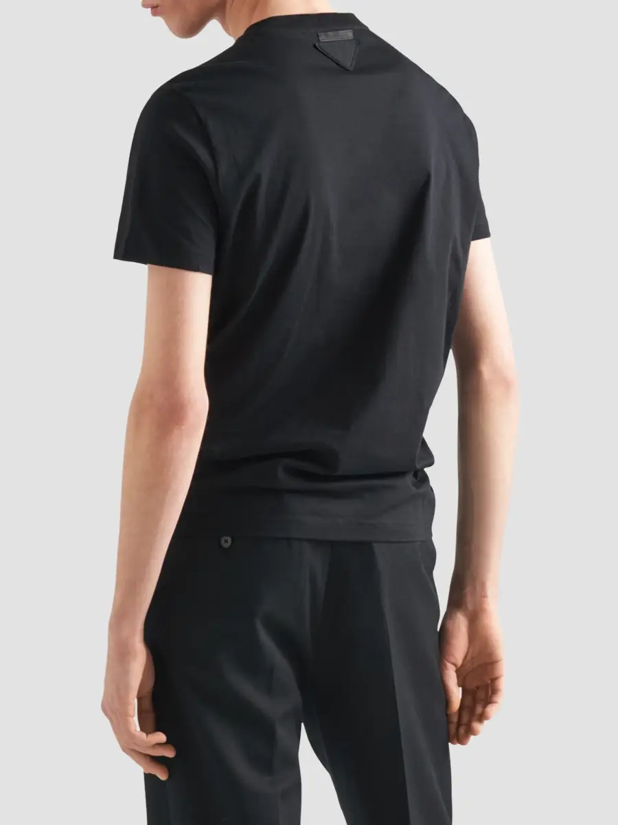 Prada Men's Three-Pack Cotton T-Shirts | Thumbnail 5