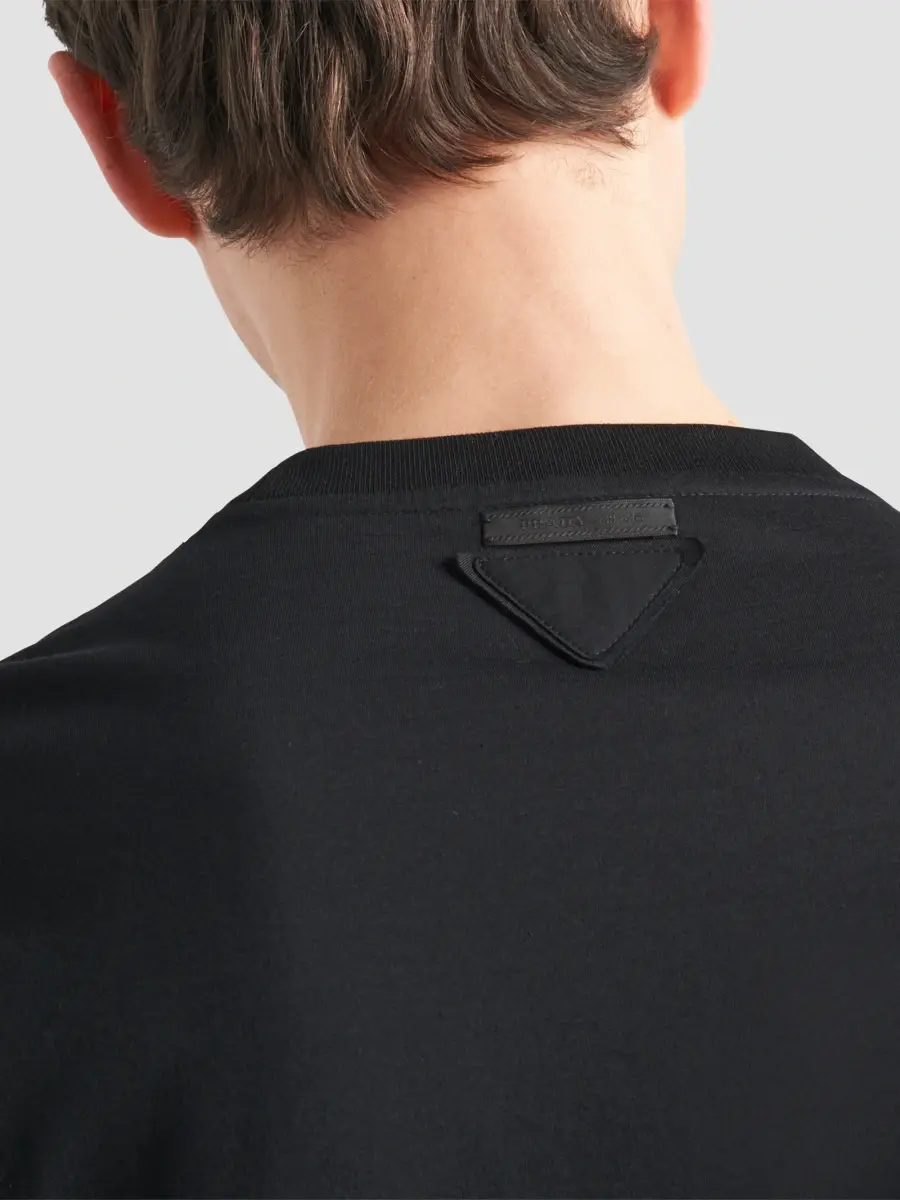 Prada Men's Three-Pack Cotton T-Shirts | Thumbnail 6