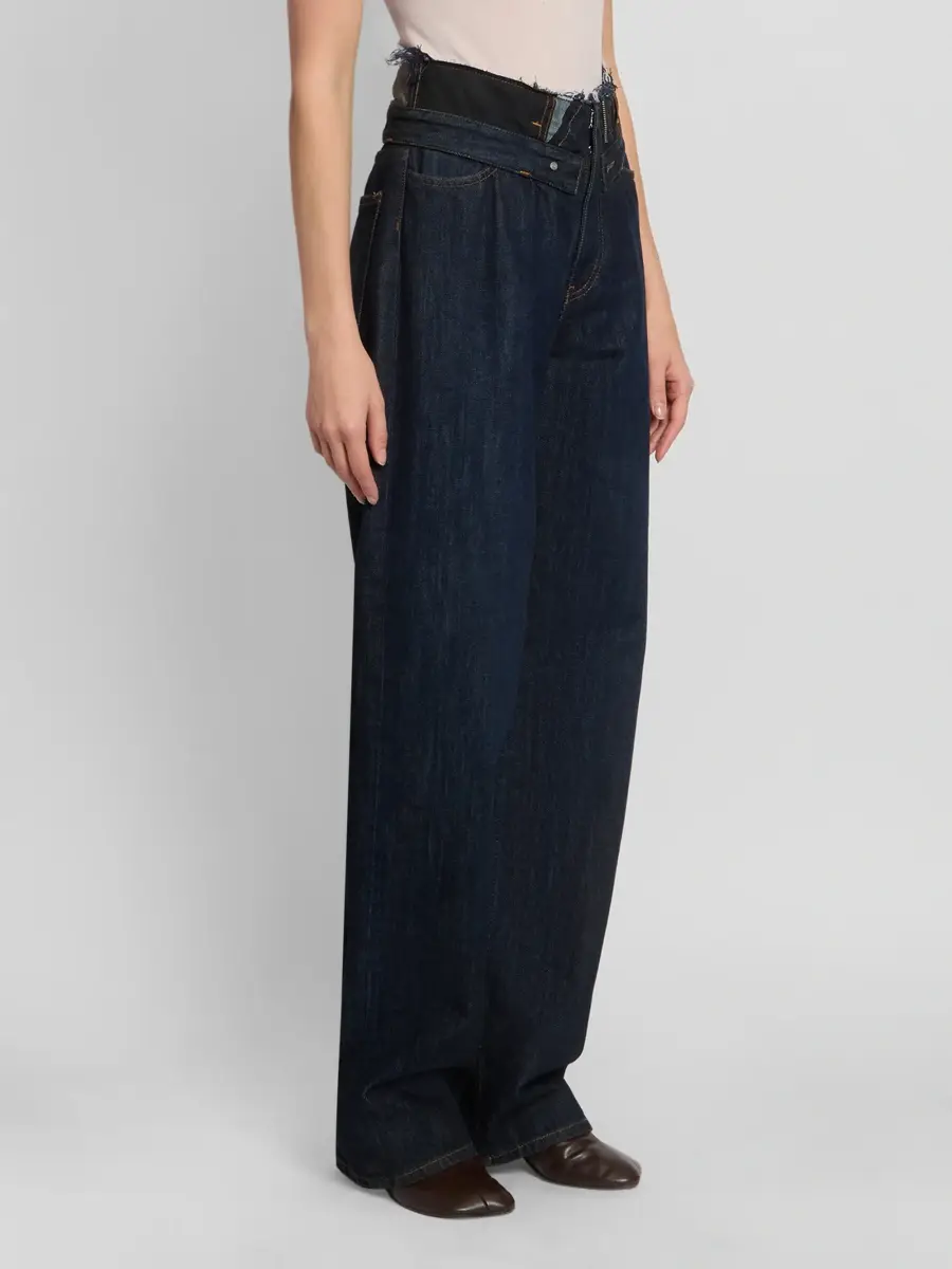 MM6 Maison Martin Margiela Women's Distressed Mid-Rise Jeans | Thumbnail 4 MM6 Maison Martin Margiela Women's Distressed Mid-Rise Jeans | Thumbnail 4
