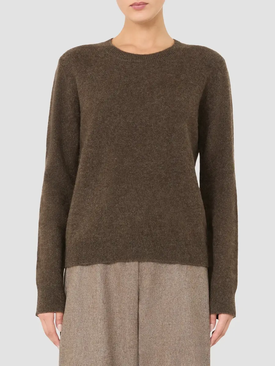 Max Mara Women's Yak Yarn Crew Neck Sweater | Thumbnail 3 Max Mara Women's Yak Yarn Crew Neck Sweater | Thumbnail 3