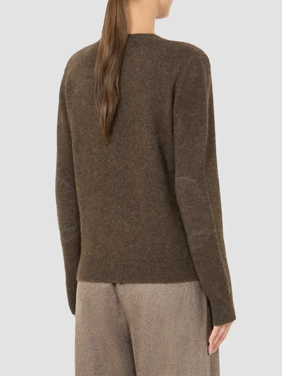 Max Mara Women's Yak Yarn Crew Neck Sweater | Thumbnail 4 Max Mara Women's Yak Yarn Crew Neck Sweater | Thumbnail 4