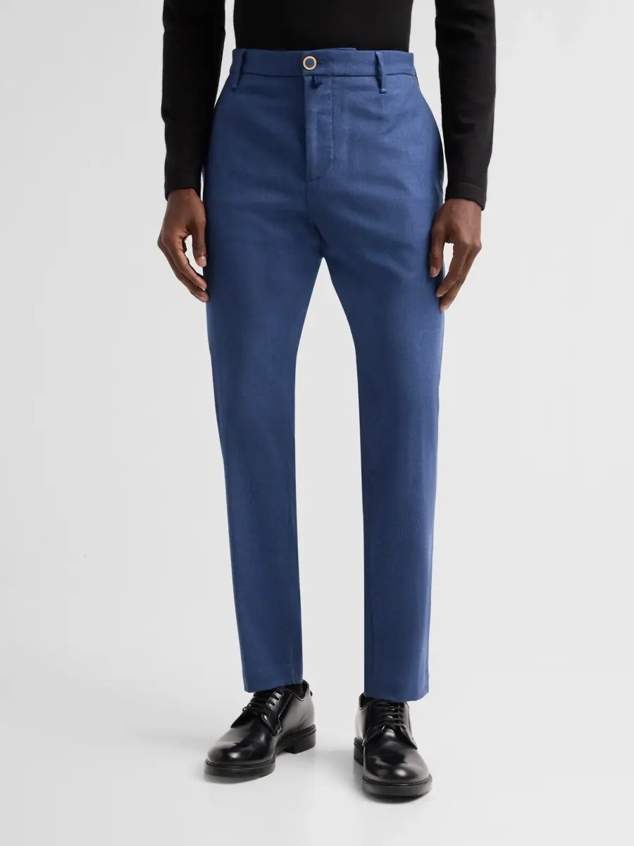Jacob Cohen Men Pantalone Virgin Wool Regular-Fit Trousers | Thumbnail 4 Jacob Cohen Men Pantalone Virgin Wool Regular-Fit Trousers | Thumbnail 4