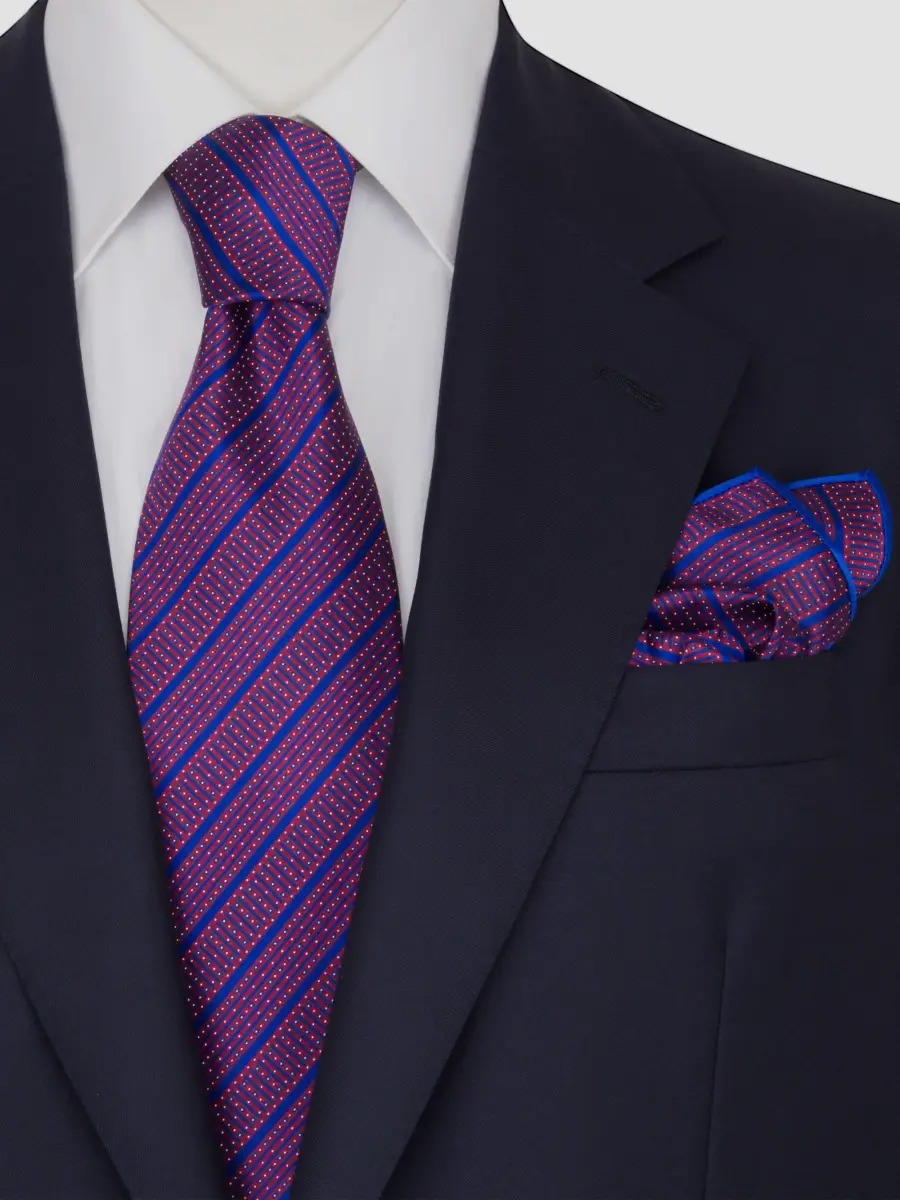Stefano Ricci Men's Luxury Printed Silk Tie Set | Thumbnail 2 Stefano Ricci Men's Luxury Printed Silk Tie Set | Thumbnail 2