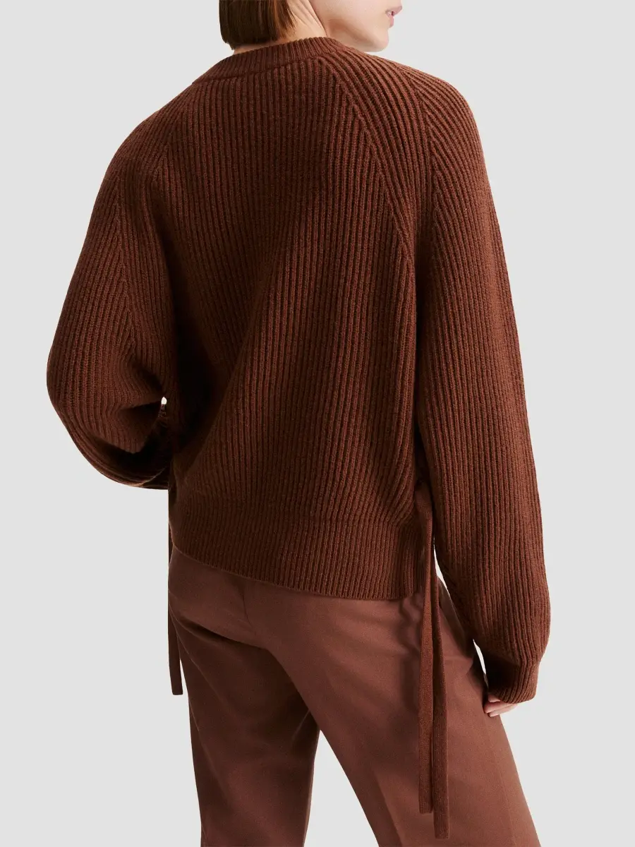 Marella Women's Pure Wool Fisherman's Rib Jumper | Thumbnail 4 Marella Women's Pure Wool Fisherman's Rib Jumper | Thumbnail 4