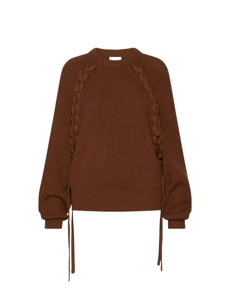 Marella Women's Pure Wool Fisherman's Rib Jumper