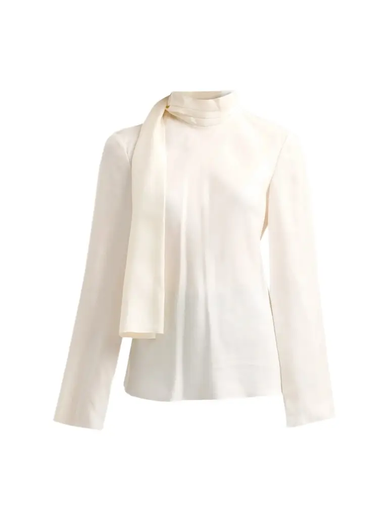 RÓHE Women's Silk Foulard Top