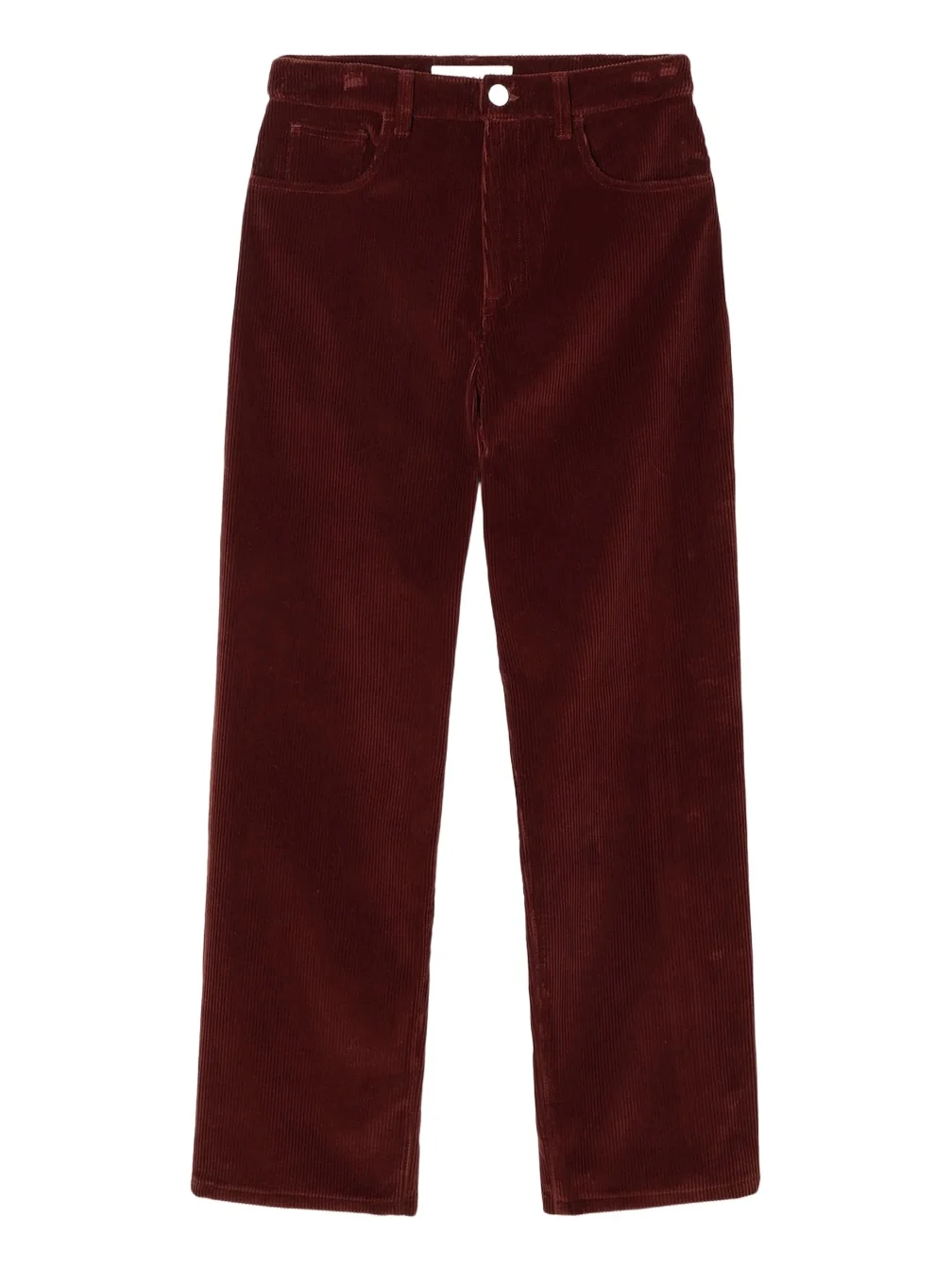 RÓHE Women's Bruun Corduroy Mid-Rise Straight-Leg Pants