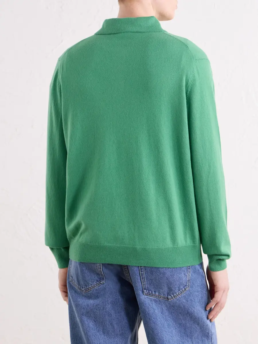 Paul Smith Cashmere Polo Sweater - Men | Thumbnail 4 Paul Smith Cashmere Polo Sweater - Men | Thumbnail 4