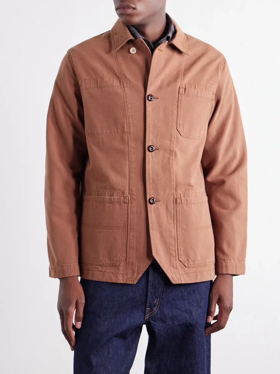 Drake's Cotton-Canvas Overshirt - Men | Thumbnail 3