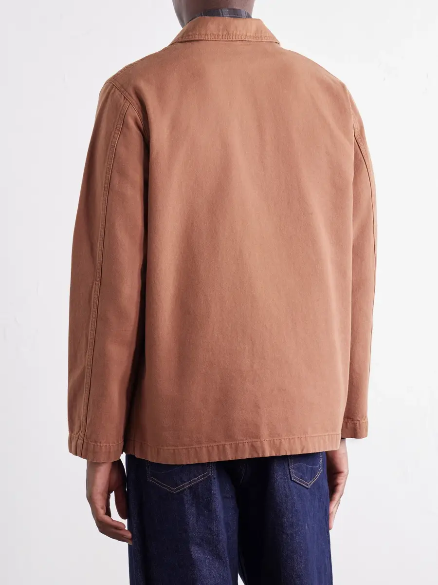 Drake's Cotton-Canvas Overshirt - Men | Thumbnail 4