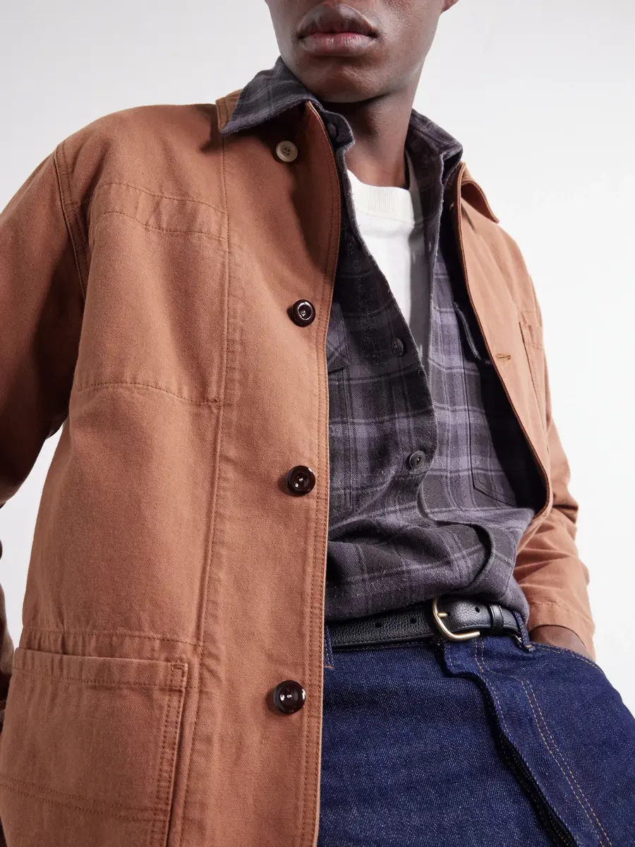 Drake's Cotton-Canvas Overshirt - Men | Thumbnail 5