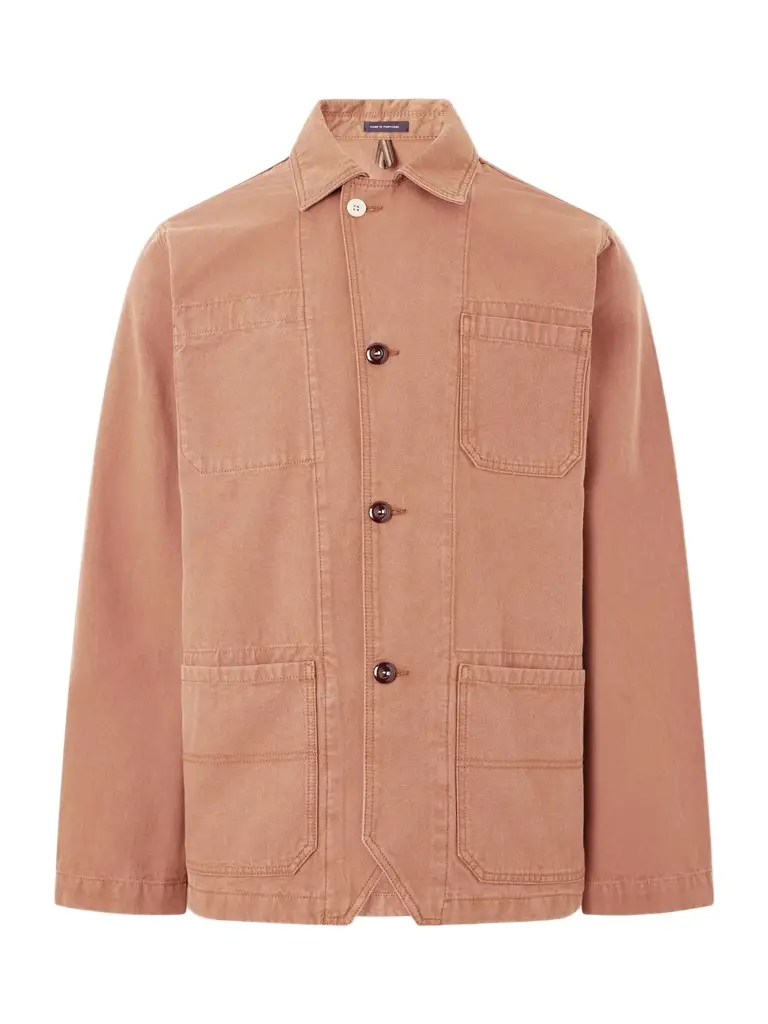 Drake's Cotton-Canvas Overshirt - Men