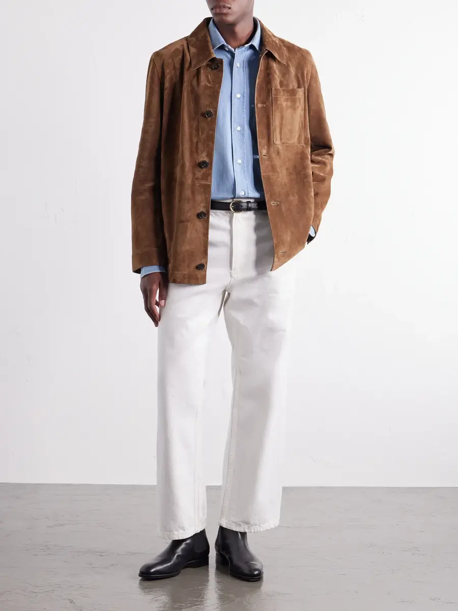 Rubinacci Denim Shirt - Men | Thumbnail 2 Rubinacci Denim Shirt - Men | Thumbnail 2