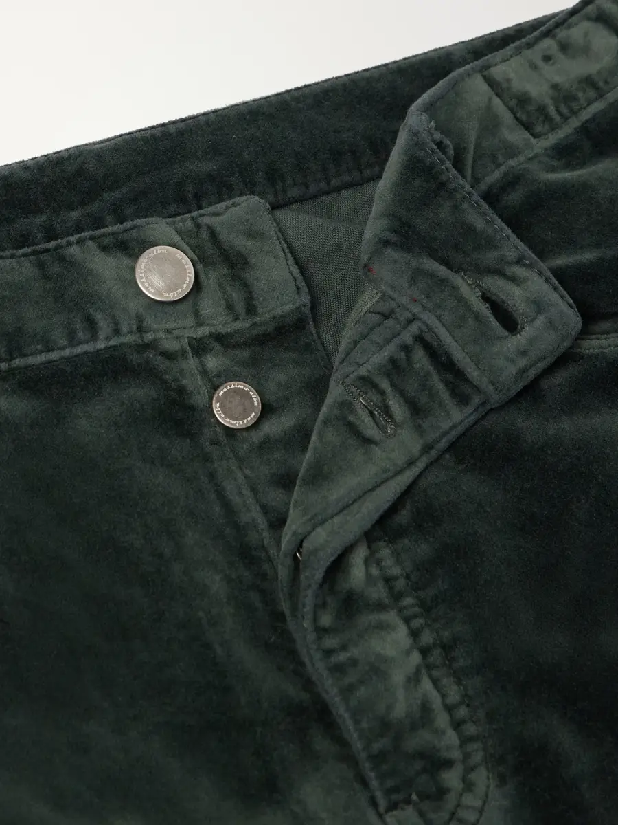 Massimo Alba Straight-Leg Cotton-Velvet Trousers - Men | Thumbnail 6 Massimo Alba Straight-Leg Cotton-Velvet Trousers - Men | Thumbnail 6