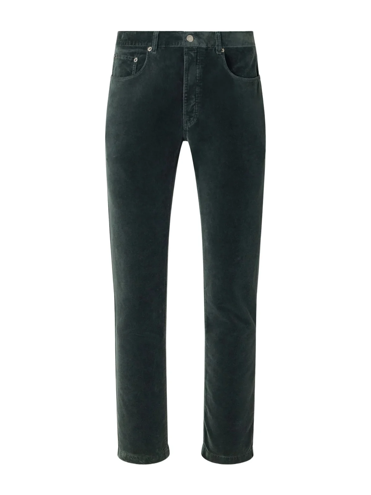 Massimo Alba Slim-Leg Cotton-Velvet Trousers - Men