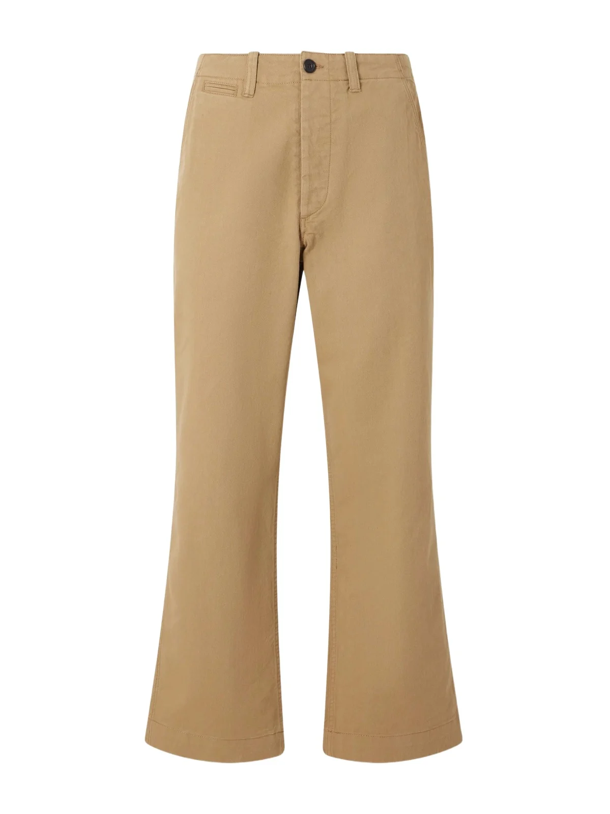 Drake's Officer Chino Wide-Leg Cotton-Twill Trousers - Men