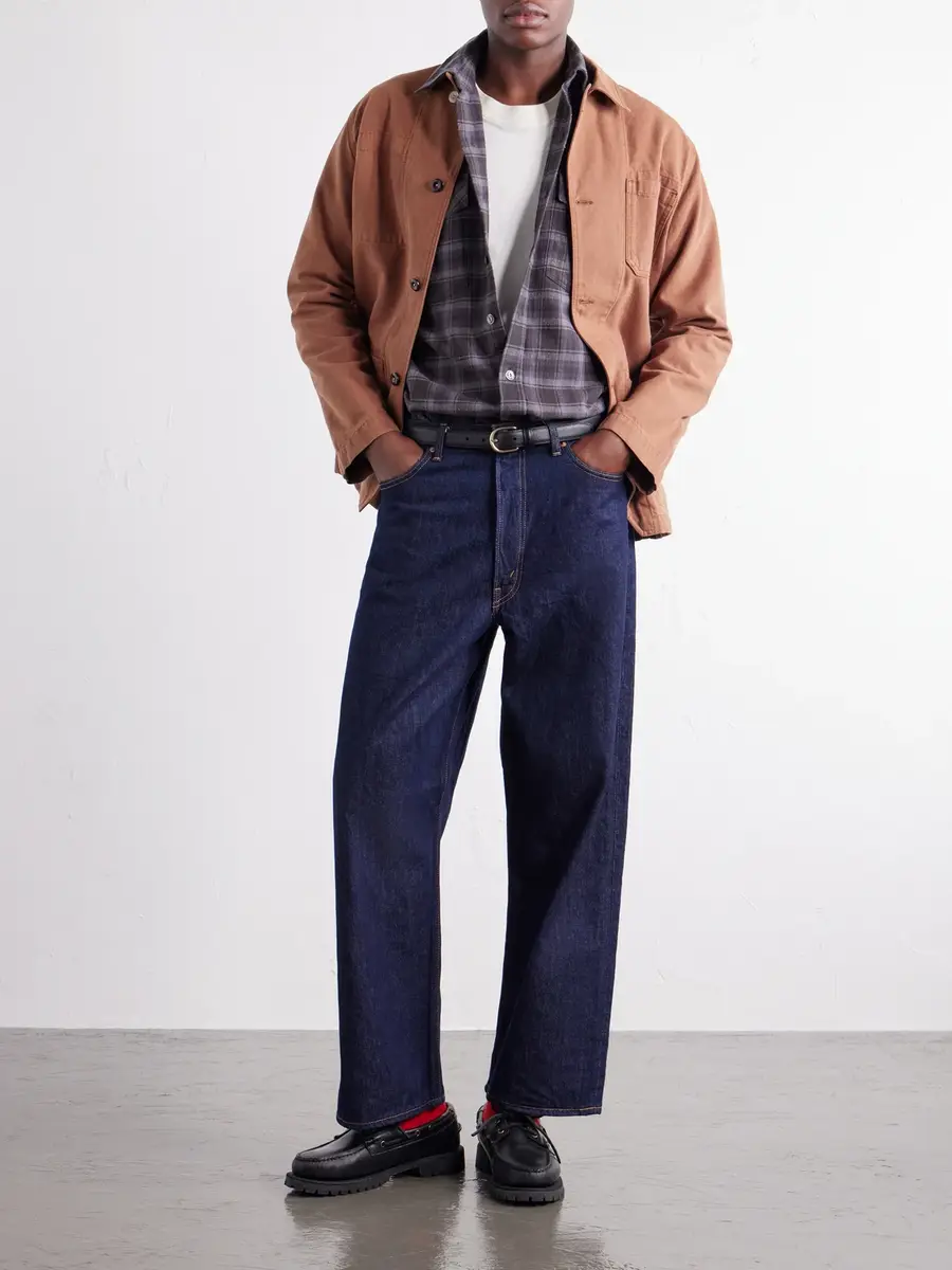 Drake's Checked Cotton and Silk-Blend Twill Shirt - Men | Thumbnail 2 Drake's Checked Cotton and Silk-Blend Twill Shirt - Men | Thumbnail 2