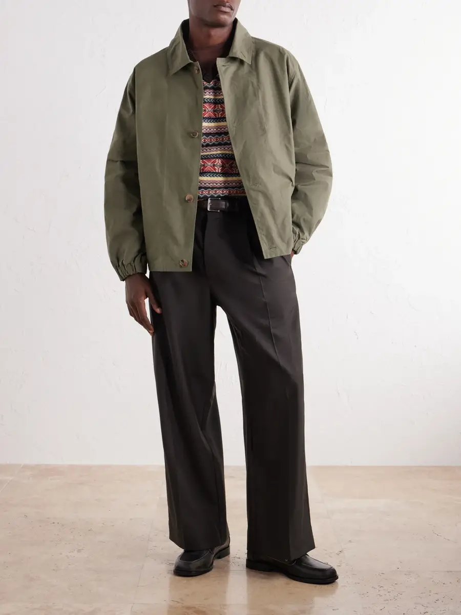 Ghiaia Cashmere Waxed Cotton-Canvas Jacket - Men | Thumbnail 2