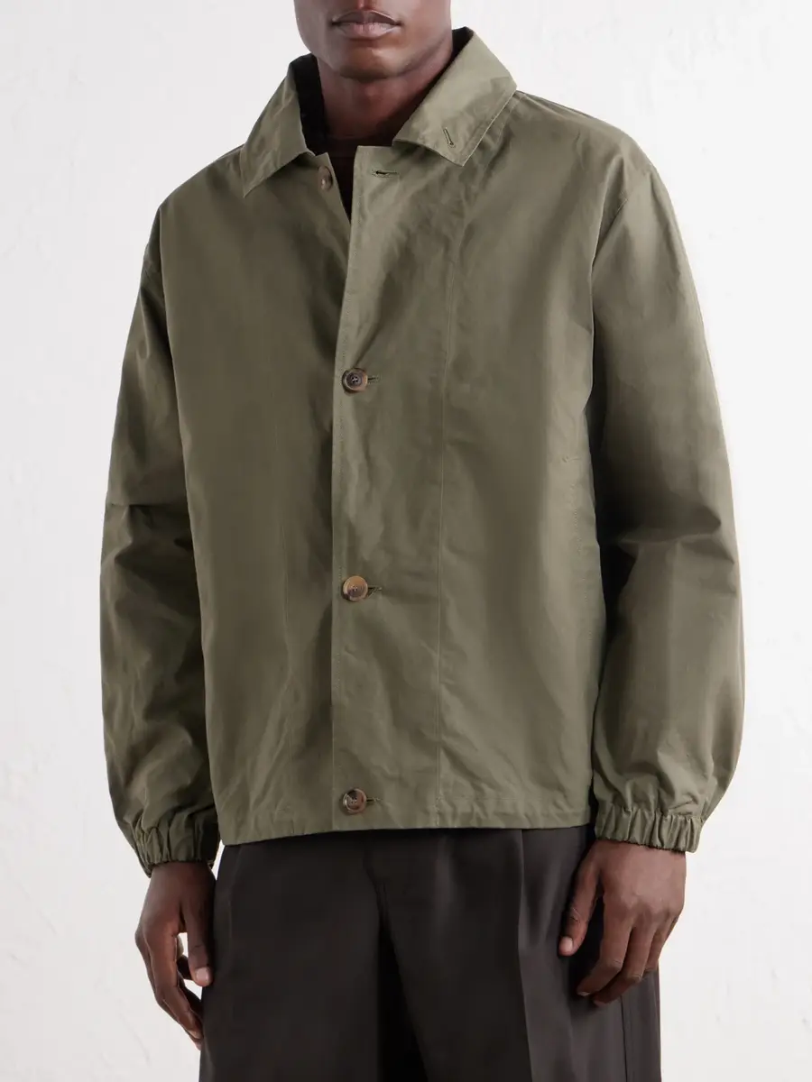Ghiaia Cashmere Waxed Cotton-Canvas Jacket - Men | Thumbnail 3