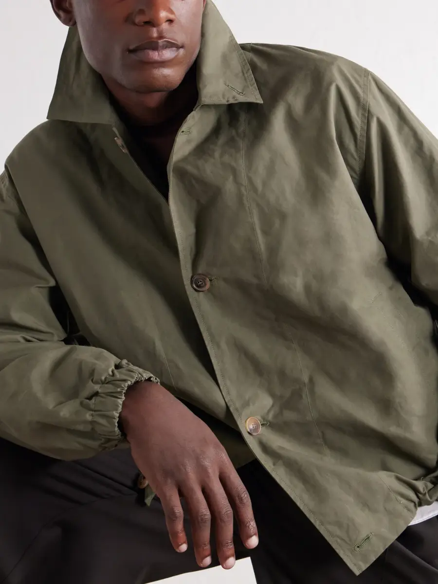 Ghiaia Cashmere Waxed Cotton-Canvas Jacket - Men | Thumbnail 5