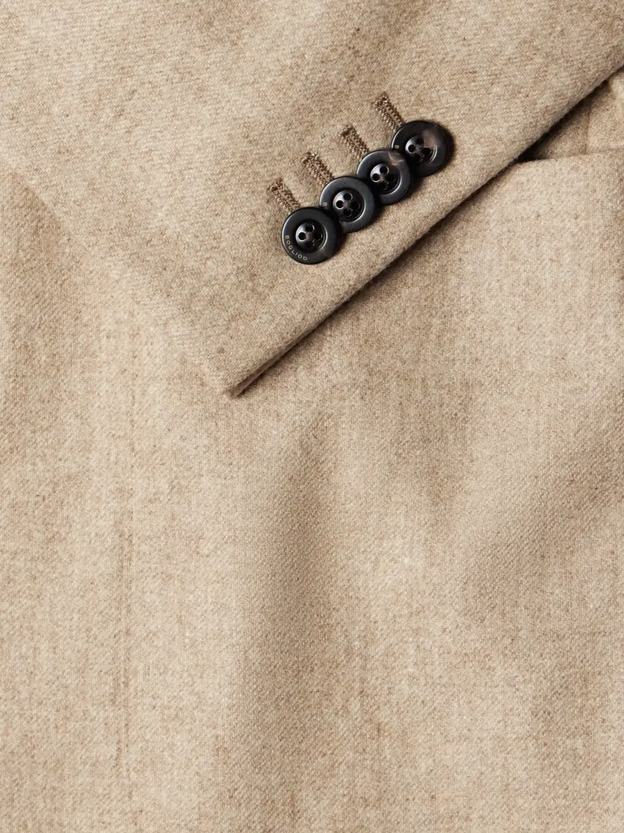 Boglioli Virgin Wool-Flannel Suit Jacket - Men | Thumbnail 6 Boglioli Virgin Wool-Flannel Suit Jacket - Men | Thumbnail 6