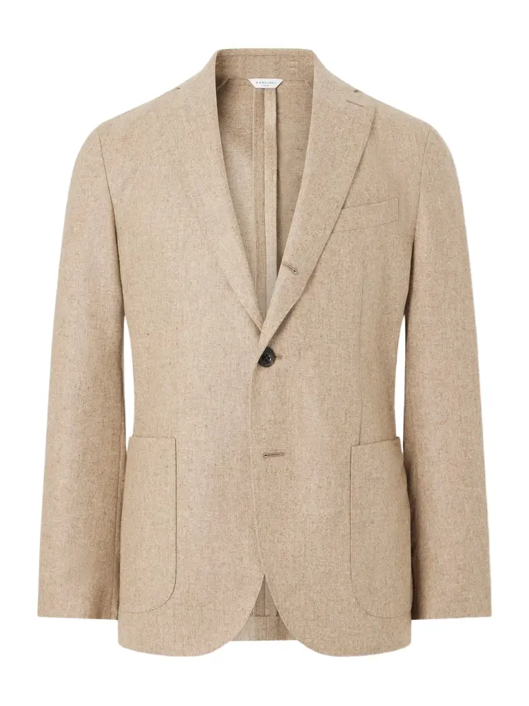 Boglioli Virgin Wool-Flannel Suit Jacket - Men