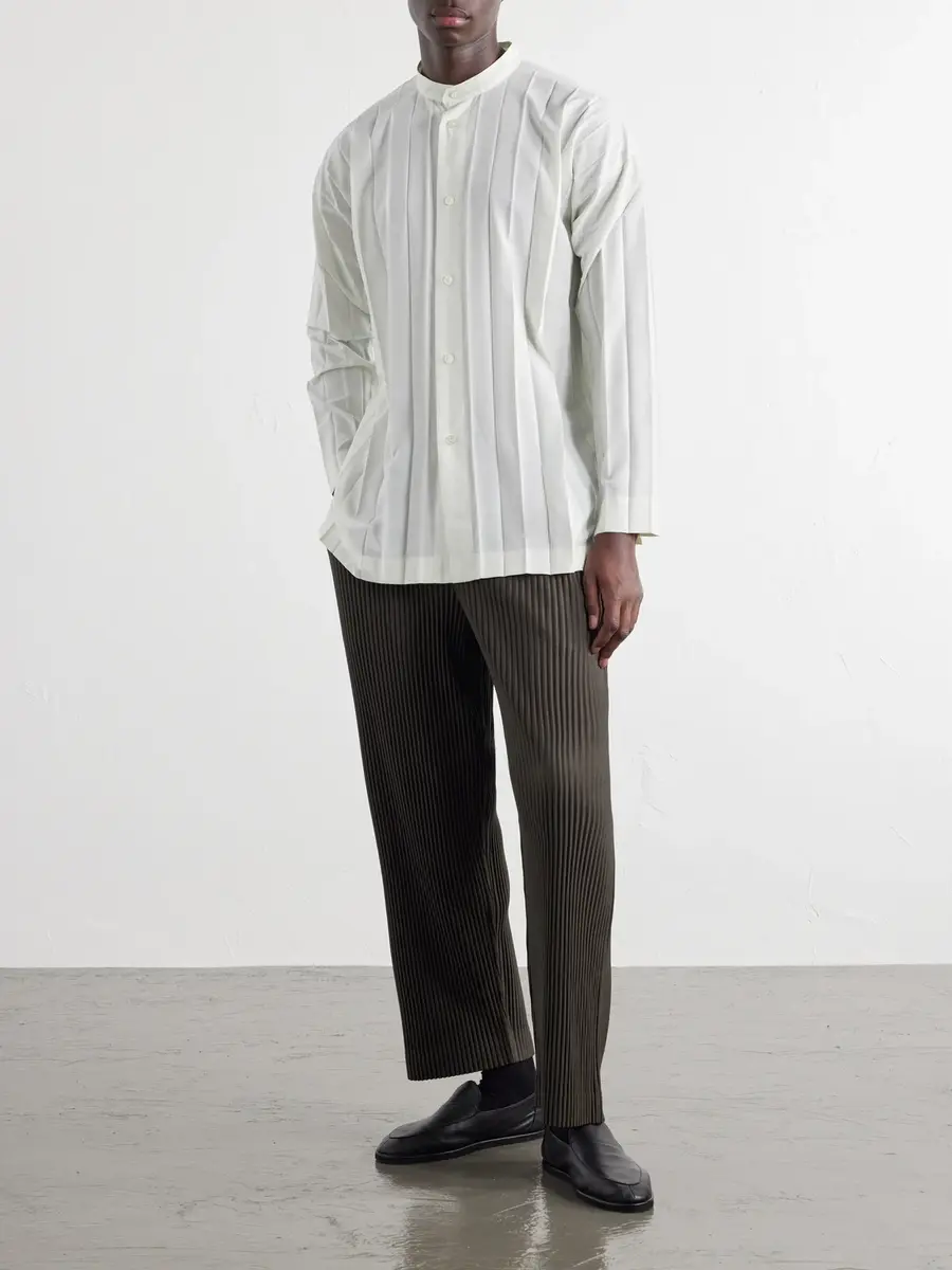 Homme Plissé Issey Miyake Edge Pleated Shirt - Men | Thumbnail 2 Homme Plissé Issey Miyake Edge Pleated Shirt - Men | Thumbnail 2