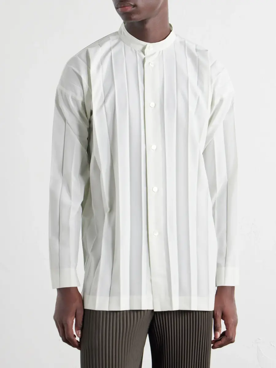 Homme Plissé Issey Miyake Edge Pleated Shirt - Men | Thumbnail 3 Homme Plissé Issey Miyake Edge Pleated Shirt - Men | Thumbnail 3
