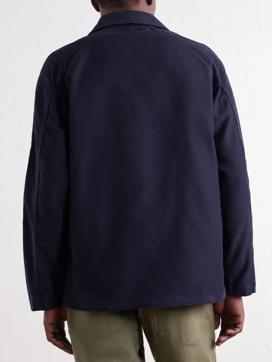 Drake's Cotton-Moleskin Chore Jacket - Men | Thumbnail 4 Drake's Cotton-Moleskin Chore Jacket - Men | Thumbnail 4