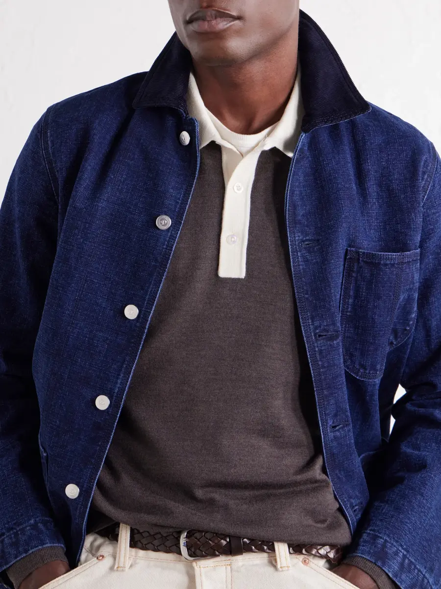 Drake's Merino Wool-Jersey Polo Shirt - Men | Thumbnail 5 Drake's Merino Wool-Jersey Polo Shirt - Men | Thumbnail 5