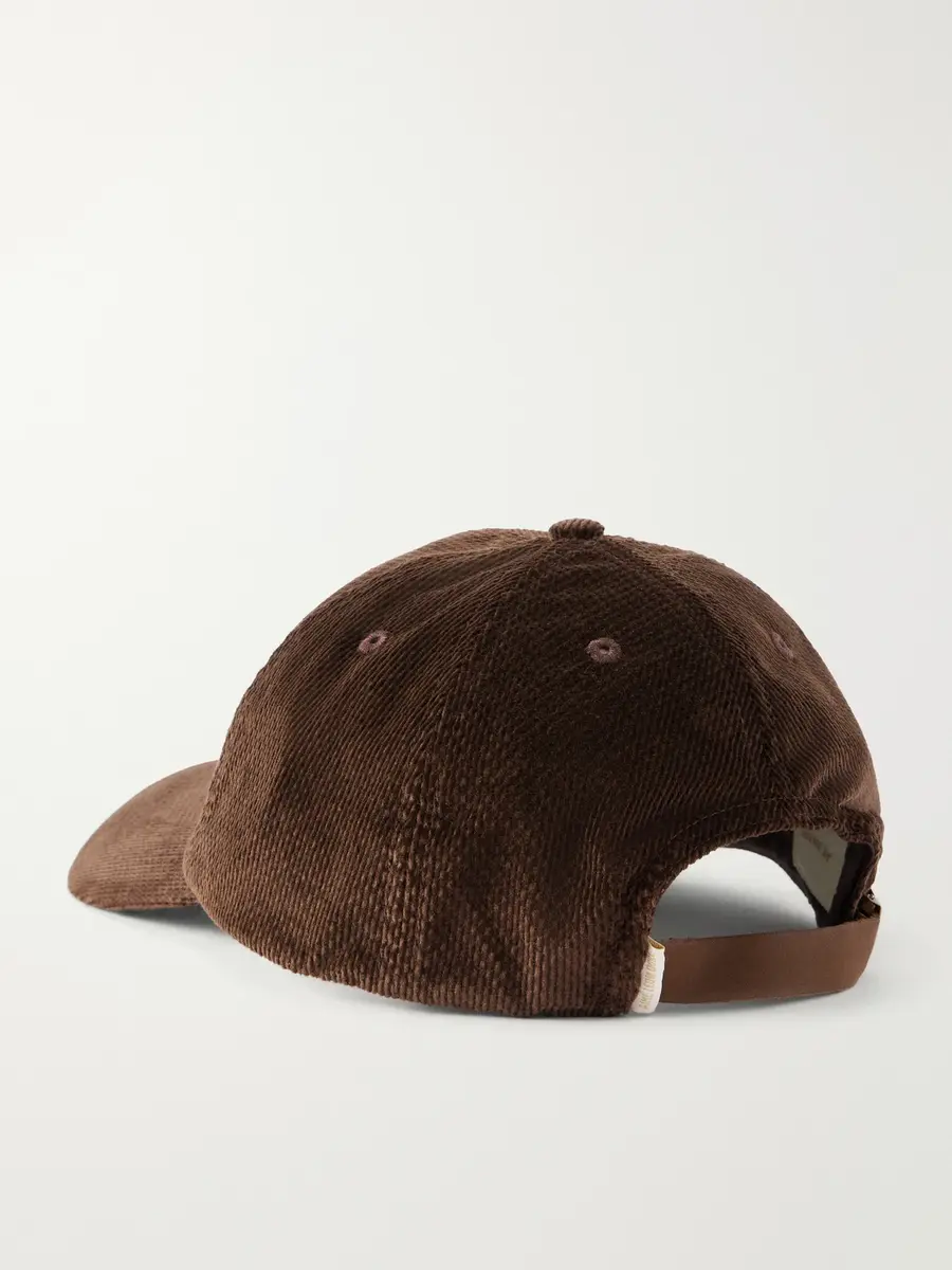 Aimé Leon Dore St. George Logo-Embroidered Cotton-Dobby Corduroy Cap - Men | Thumbnail 4 Aimé Leon Dore St. George Logo-Embroidered Cotton-Dobby Corduroy Cap - Men | Thumbnail 4