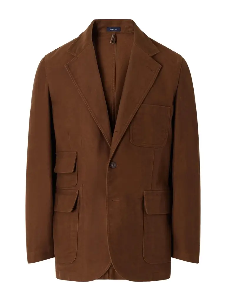 Drake's Mk. IV Cotton-Moleskin Blazer - Men