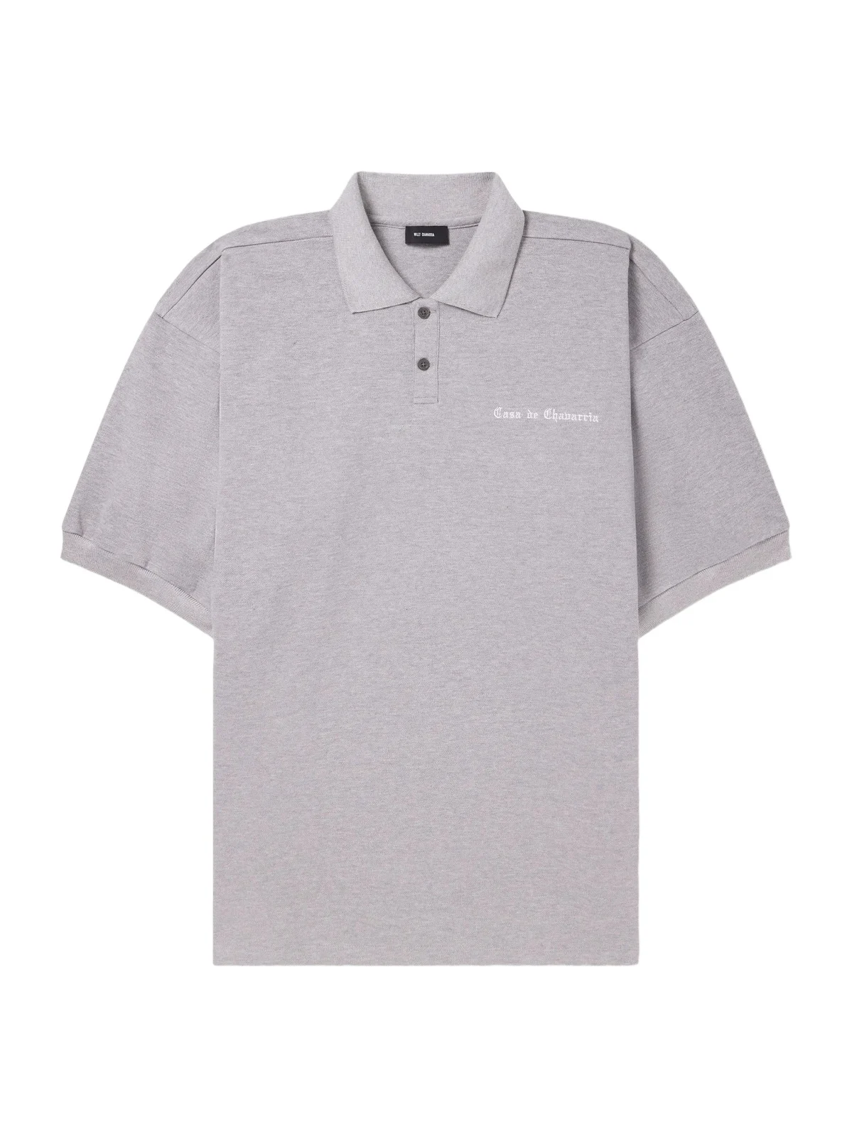 Football Logo-Embroidered Oversized Cotton-Piqué Polo Shirt - Men Football Logo-Embroidered Oversized Cotton-Piqué Polo Shirt - Men