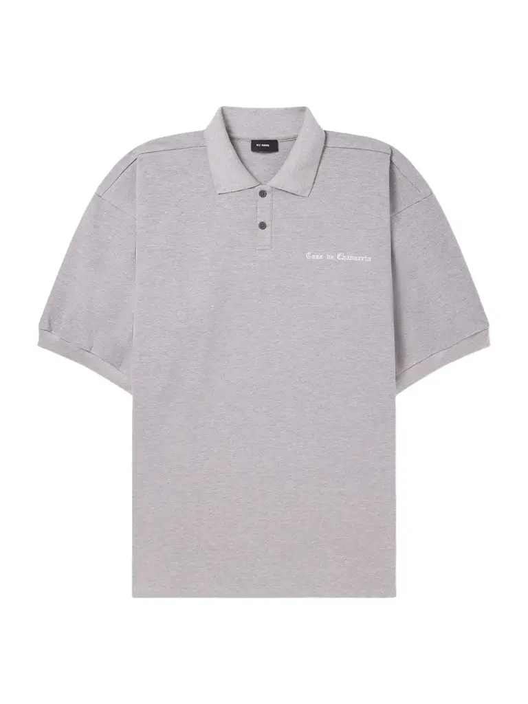 Football Logo-Embroidered Oversized Cotton-Piqué Polo Shirt - Men Football Logo-Embroidered Oversized Cotton-Piqué Polo Shirt - Men