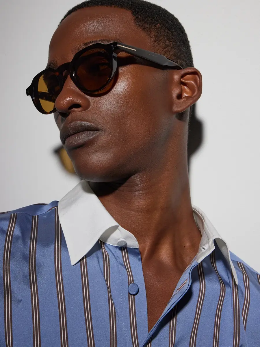 Tom Ford Thomas-02 Round-Frame Tortoiseshell Acetate Sunglasses - Men | Thumbnail 5 Tom Ford Thomas-02 Round-Frame Tortoiseshell Acetate Sunglasses - Men | Thumbnail 5
