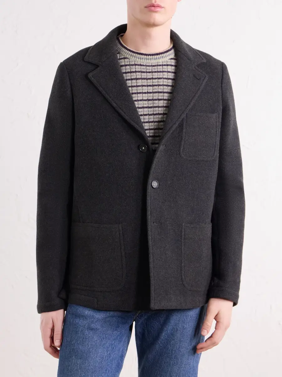 Massimo Alba Baglietto Virgin Wool-Felt Coat - Men | Thumbnail 3 Massimo Alba Baglietto Virgin Wool-Felt Coat - Men | Thumbnail 3