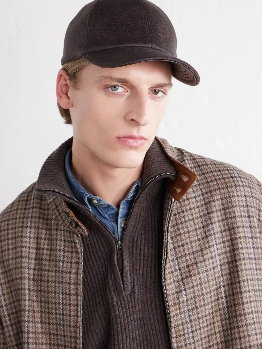 Berluti Brushed Cashmere Cap - Men | Thumbnail 2 Berluti Brushed Cashmere Cap - Men | Thumbnail 2