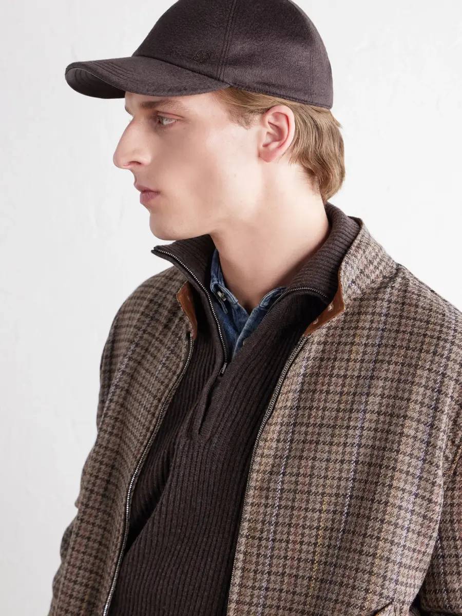 Berluti Brushed Cashmere Cap - Men | Thumbnail 3 Berluti Brushed Cashmere Cap - Men | Thumbnail 3