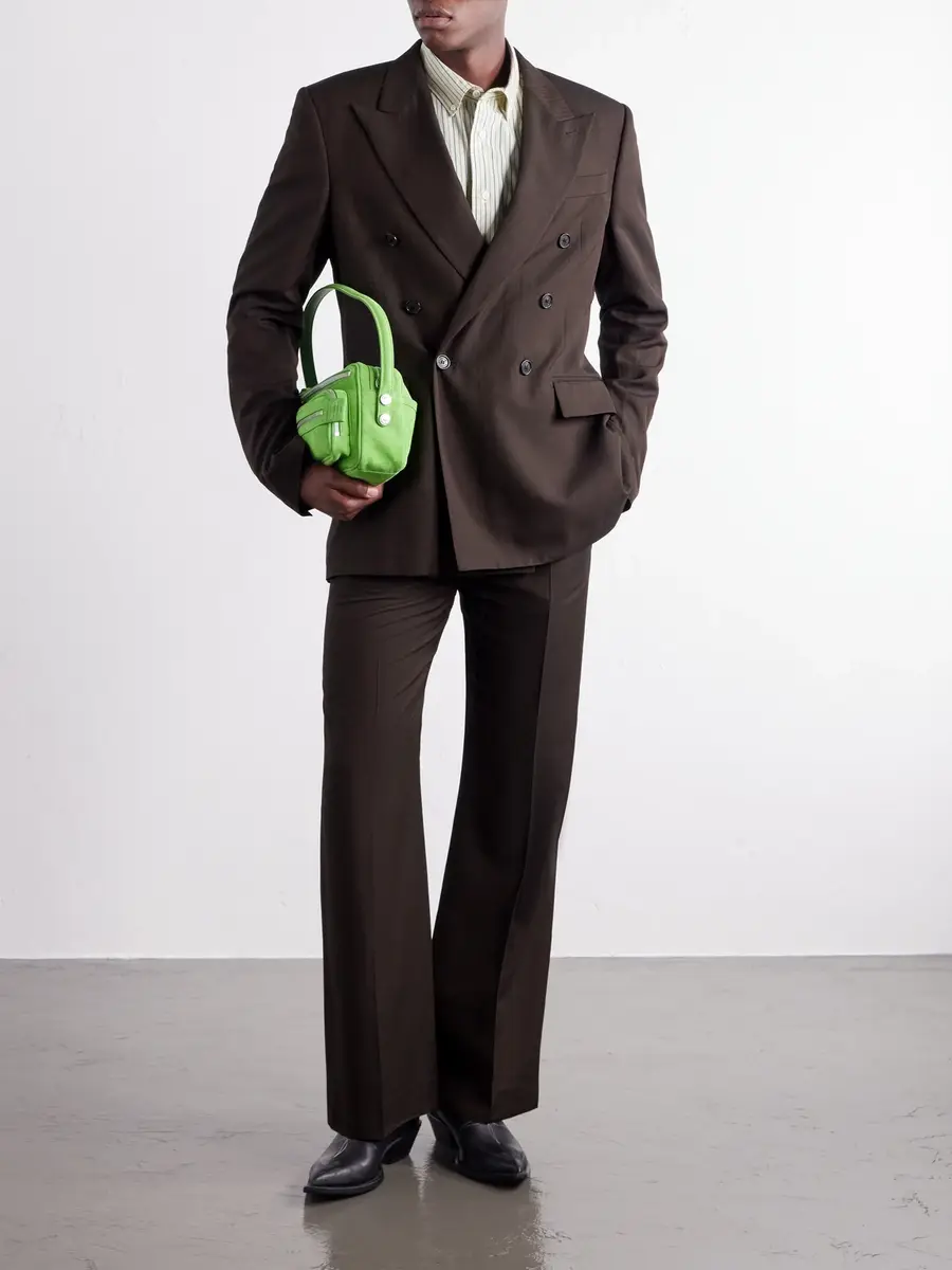 Acne Studios Double-Breasted Herringbone Blazer - Men | Thumbnail 2 Acne Studios Double-Breasted Herringbone Blazer - Men | Thumbnail 2