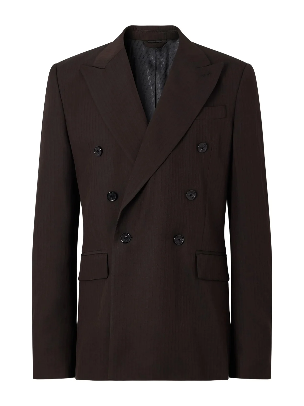 Acne Studios Double-Breasted Herringbone Blazer - Men