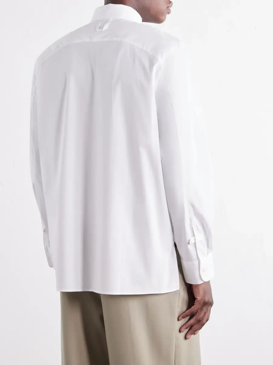 Jacquemus Tailleur Button-Down Collar Stretch-Cotton Poplin Shirt - Men | Thumbnail 4 Jacquemus Tailleur Button-Down Collar Stretch-Cotton Poplin Shirt - Men | Thumbnail 4