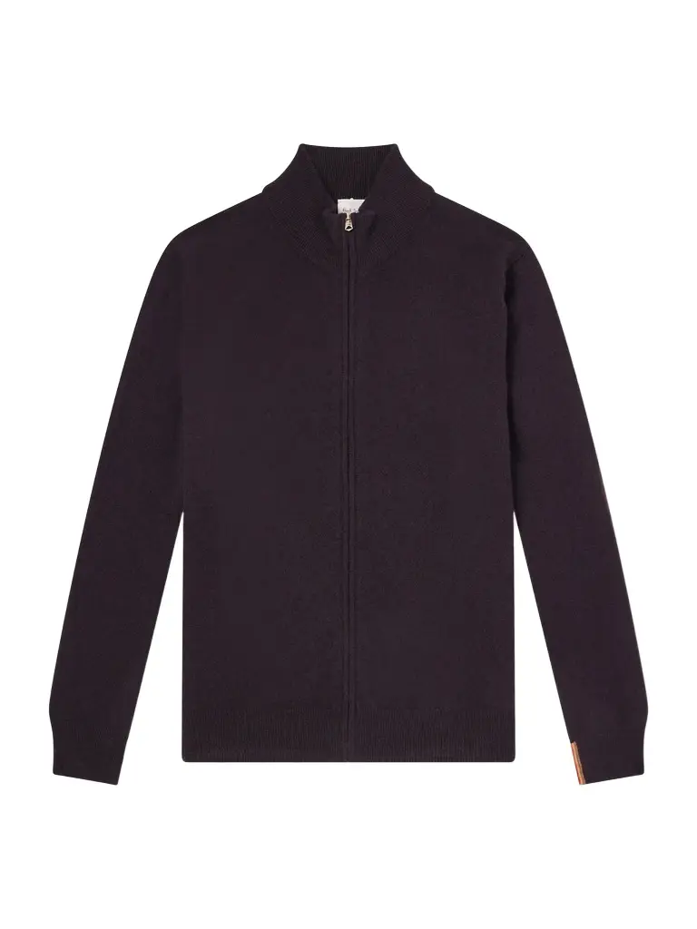 Paul Smith Cashmere Zip-Up Cardigan - Men