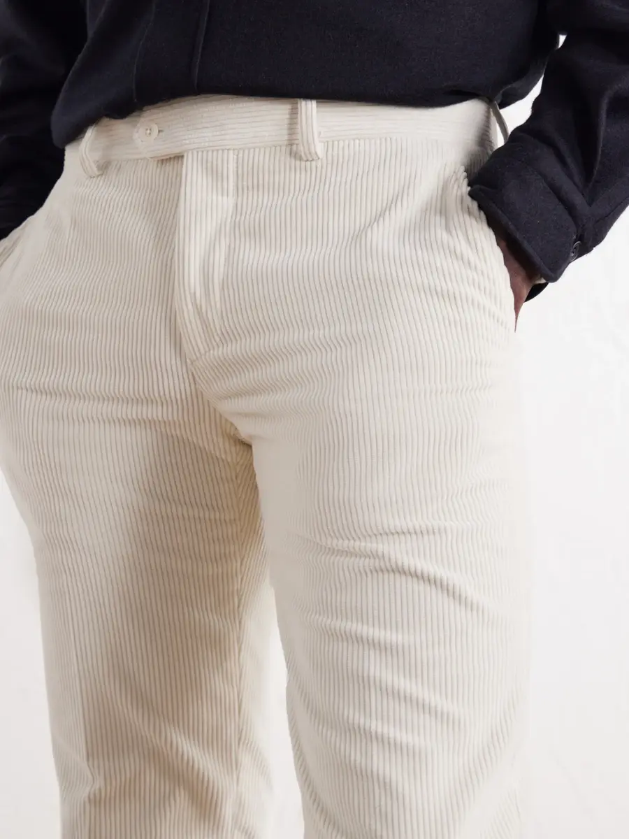 Rubinacci Modaluca Tapered Cotton-Corduroy Trousers - Men | Thumbnail 5 Rubinacci Modaluca Tapered Cotton-Corduroy Trousers - Men | Thumbnail 5