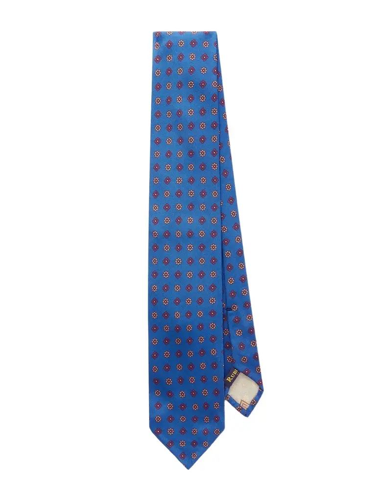 8cm Printed Silk-Twill Tie - Men