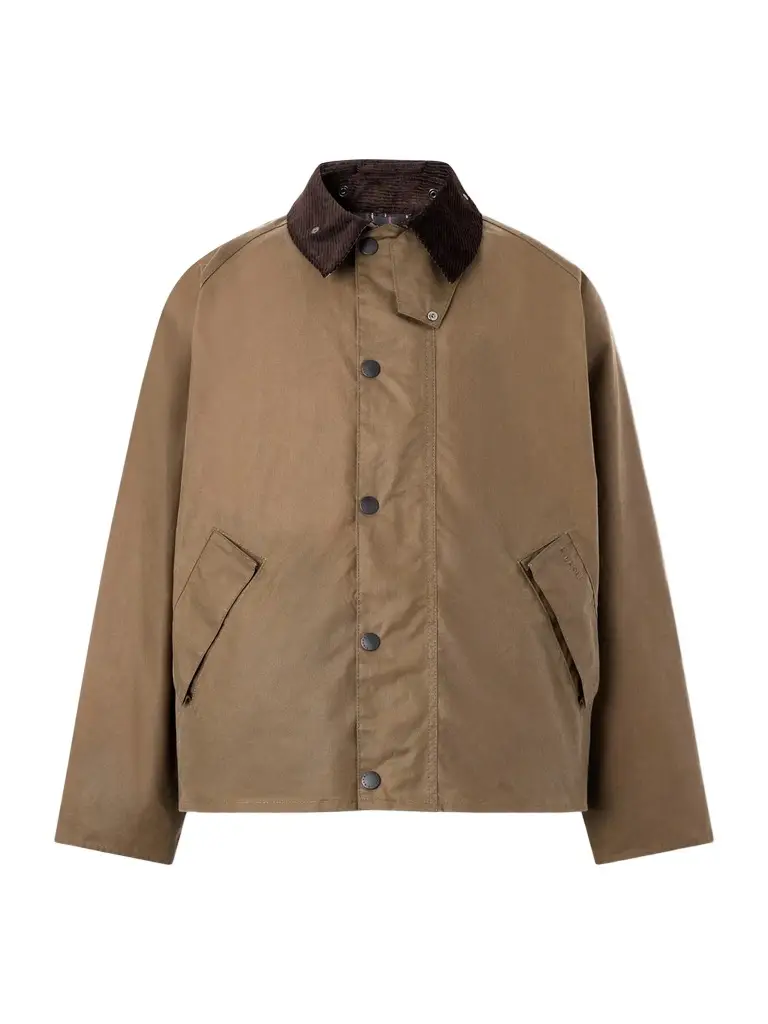 Transport Corduroy-Trimmed Waxed-Cotton Blouson Jacket - Men