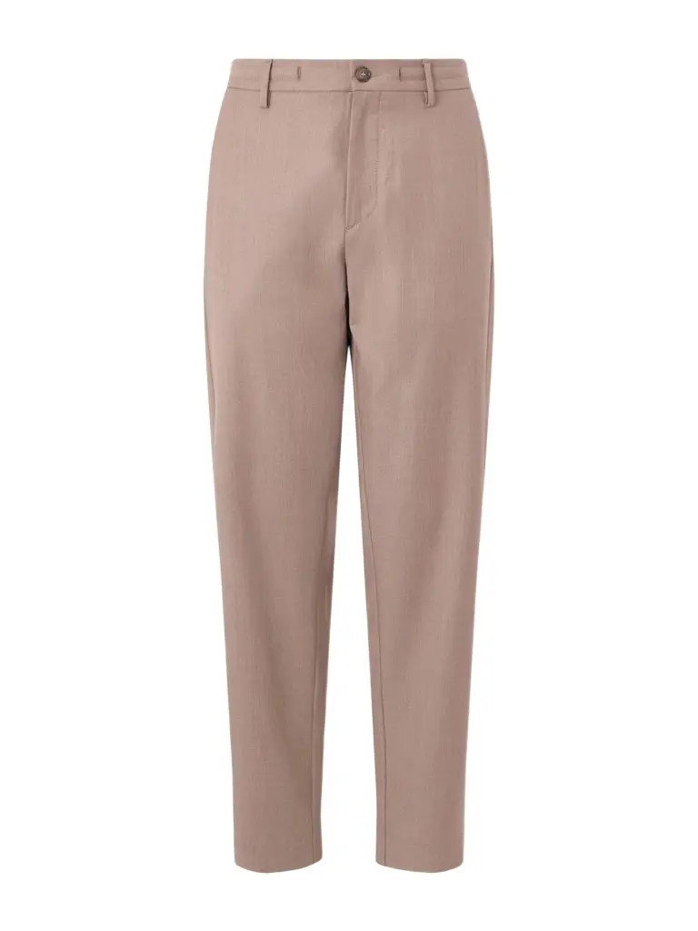 Canali Tapered Wool-Blend Gabardine Trousers - Men